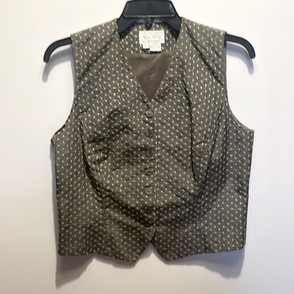 Doncaster silk vest